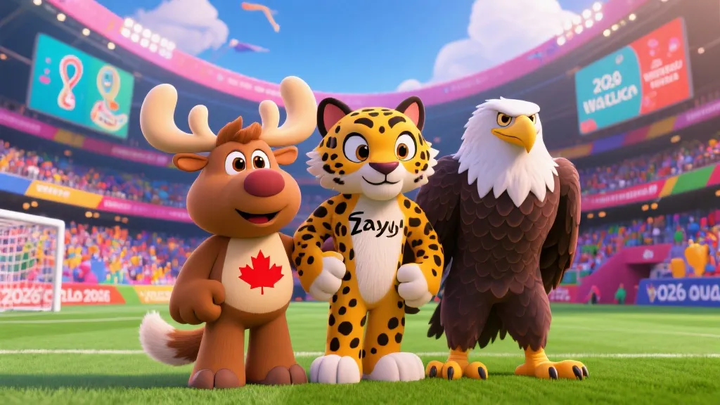 揭秘2026世界杯吉祥物：Maple、Zayu与Clutch背后的文化密码与狂欢寓意